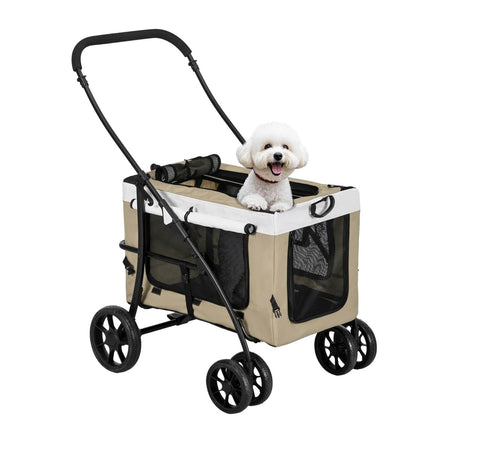 2-in-1 Dog Stroller for Small Dogs