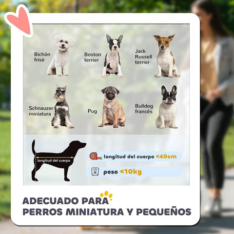 2-in-1 Dog Stroller for Small Dogs