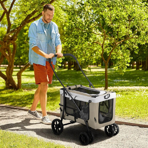 2-in-1 Dog Stroller for Small Dogs