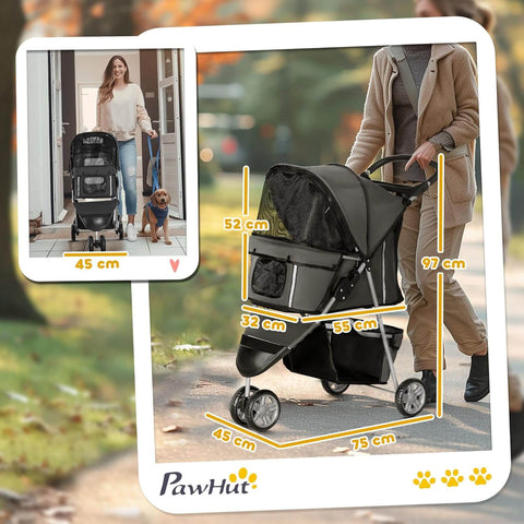 Pet Stroller For Small Dogs & Cats