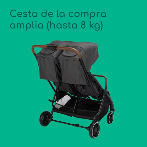 Twin Stroller – Double Pushchair 0-22 kg