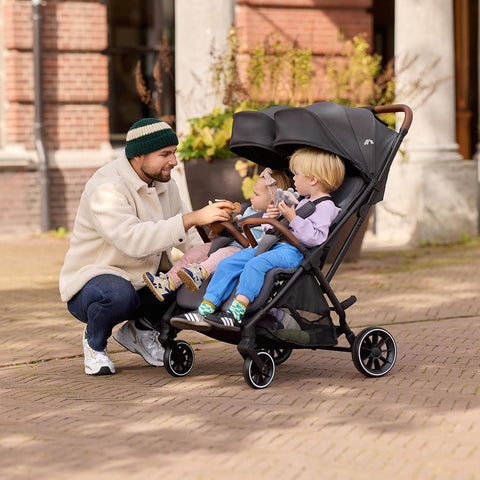 Twin Stroller – Double Pushchair 0-22 kg