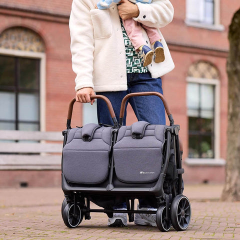 Twin Stroller – Double Pushchair 0-22 kg