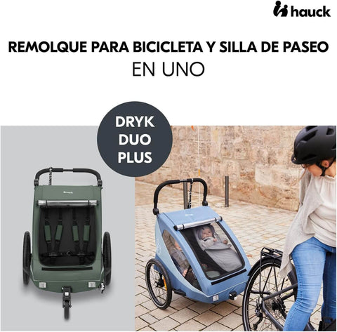 Child Bike Trailer with 2 Seats