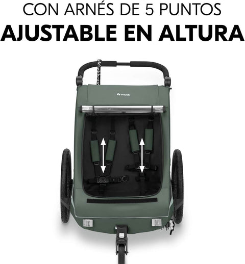 Child Bike Trailer with 2 Seats