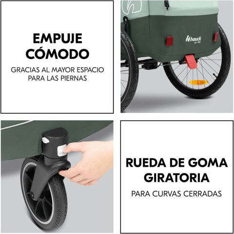 Child Bike Trailer with 2 Seats
