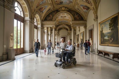 Can I Take a Mobility Scooter Inside Madrid's Museums and Palaces?