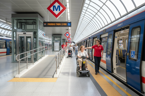 Can You Take a Mobility Scooter on Madrid's Metro and Buses?