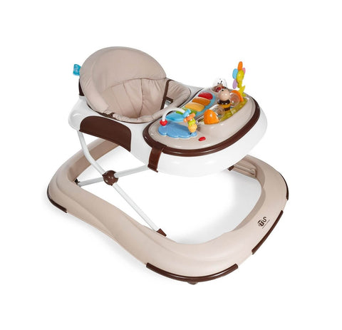 Baby walker with sound tray and games