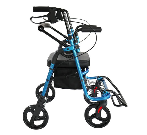 Andador con ruedas plegable