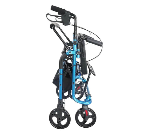 Andador con ruedas plegable