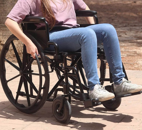 Folding Wheelchair (Seat 46 cm)