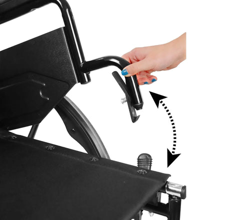 Folding Wheelchair (Seat 46 cm)