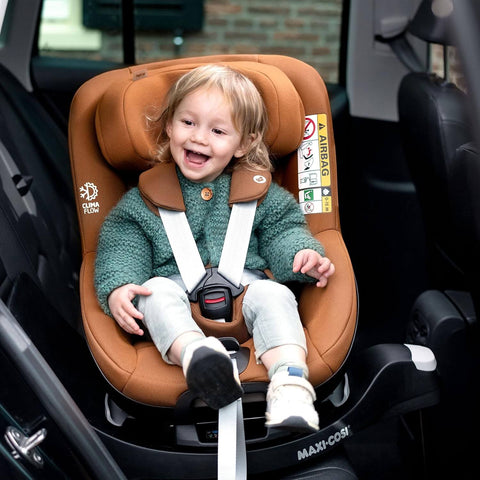 360° Swivel Car Seat Set with Base (0–4y)