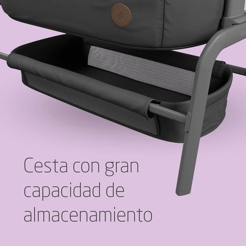 Co-Sleeper Crib with Mattress & Storage (0–6m)