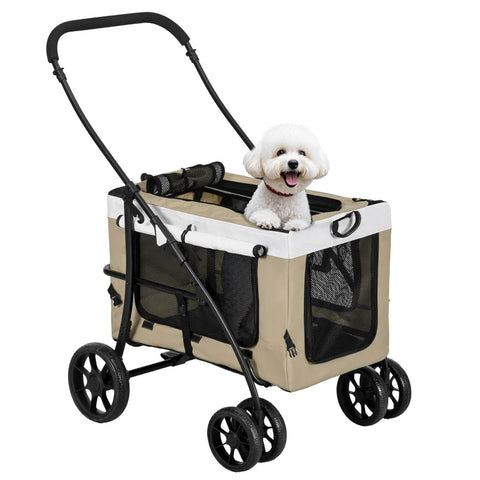 2-in-1 Pet Stroller & Carrier