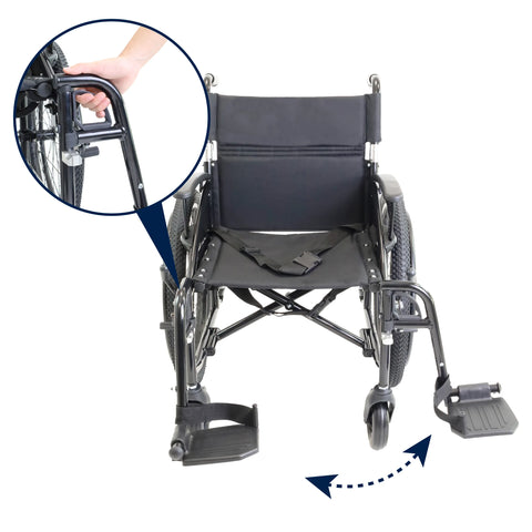 Extra-comfort wheelchair