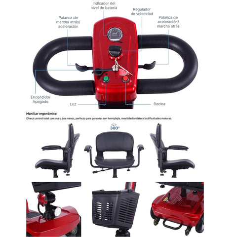 Heavy-Duty Mobility Scooter