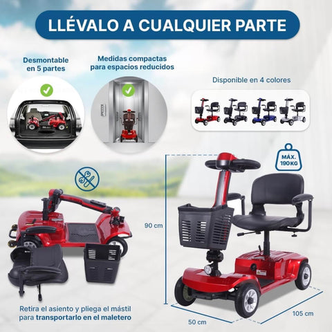 Heavy-Duty Mobility Scooter