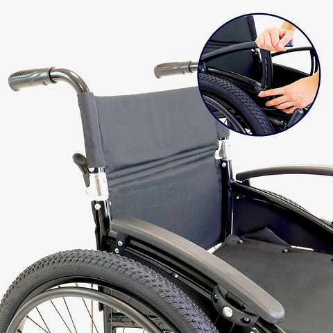 Extra-comfort wheelchair