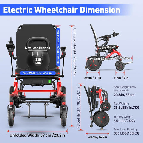 Ultra-Light Electric Wheelchair